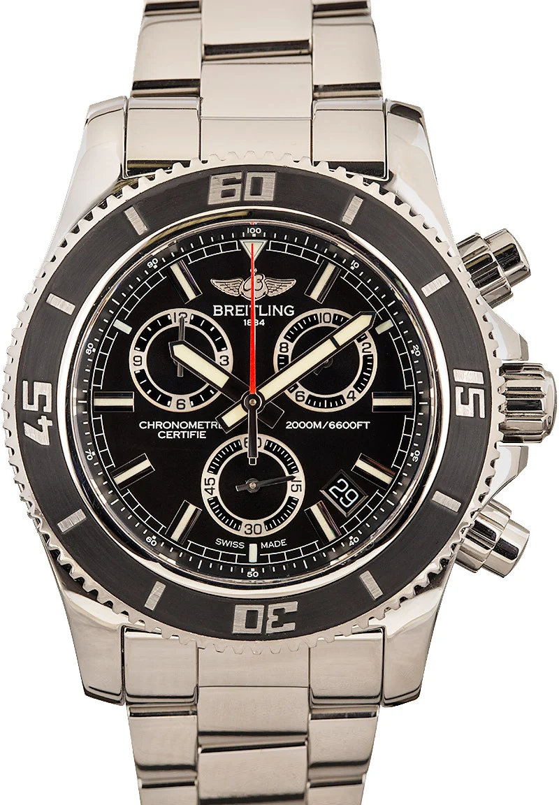 Breitling Superocean Chronograph M2000 Stainless Steel A73310A8/BB73 46 mm kol saati