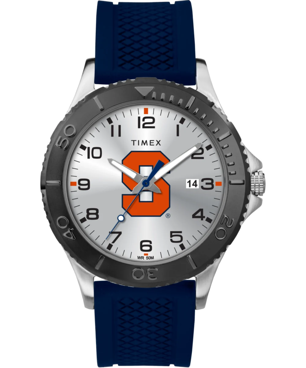 Timex Gamer Navy Syracuse Orange TWZUSYRME 42 mm kol saati