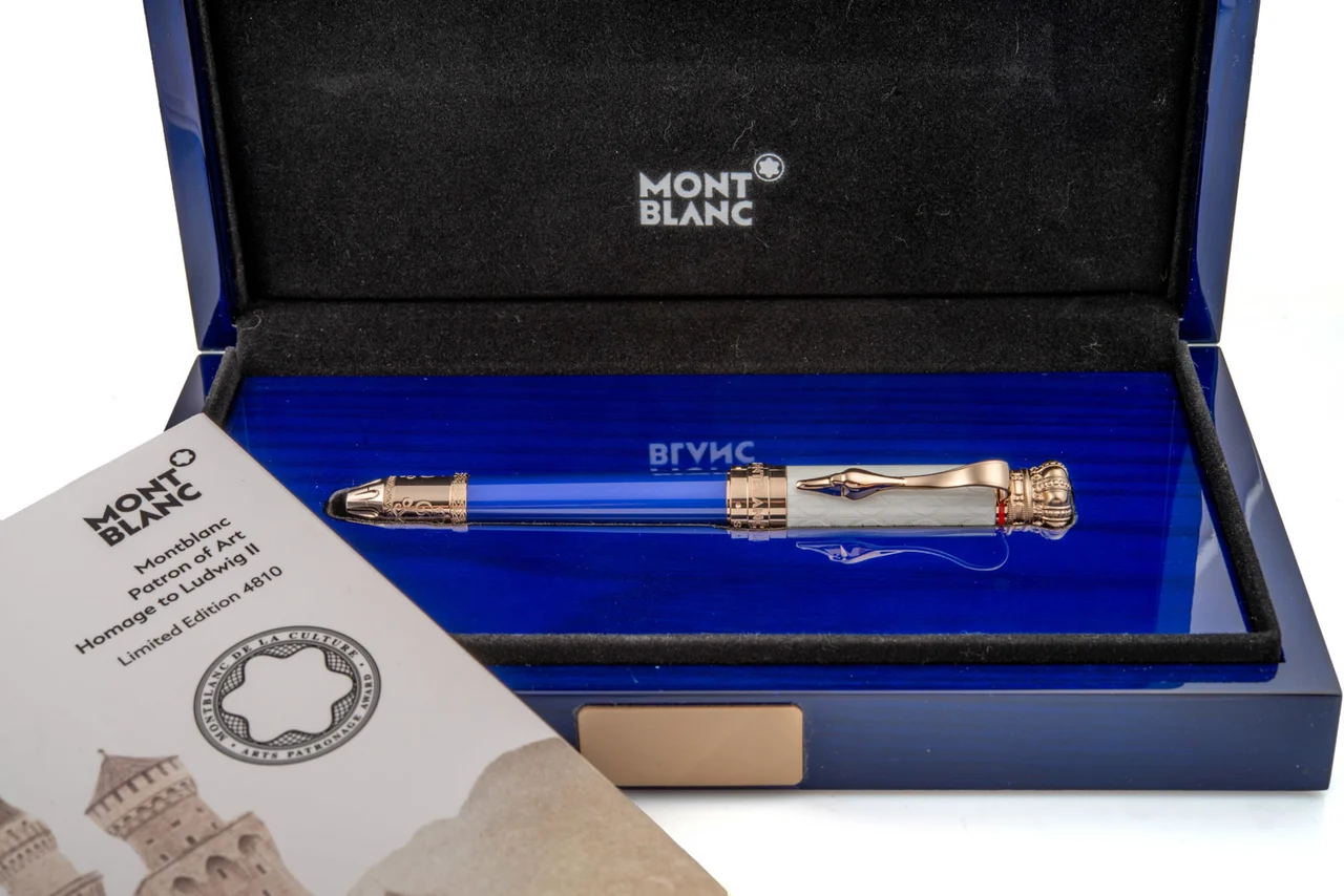 Montblanc “Patron of Art Edition”, Ref. 28503, made in 2018 “Ludwig II”, limited edition, No. 0 027 / 4 810 kol saati