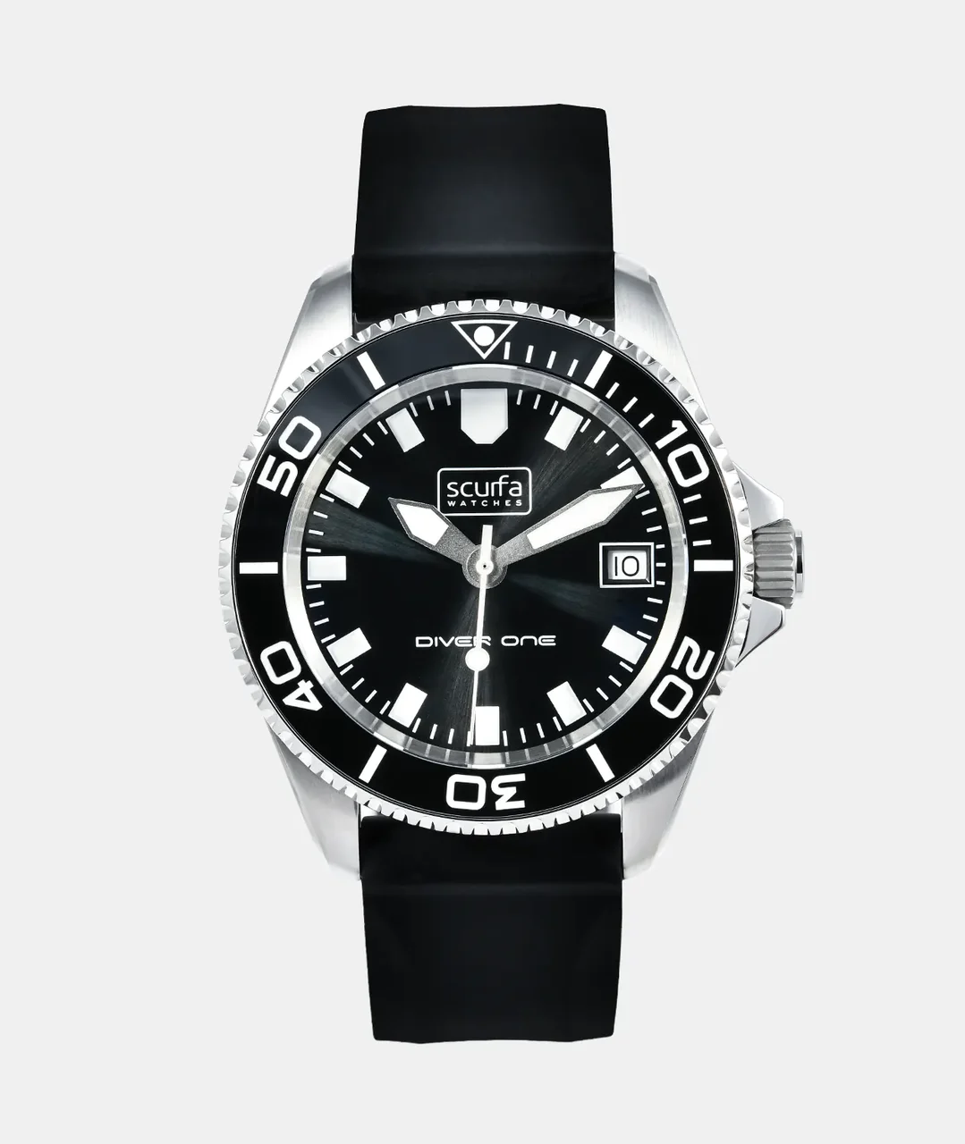Scurfawatches D1-500-10YR-BLACK 40 mm kol saati
