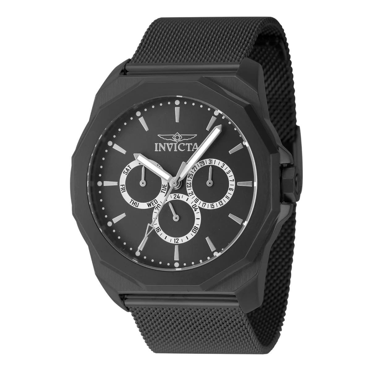Invicta Specialty MXII Watch - 44mm. Black (47639) 44 mm kol saati