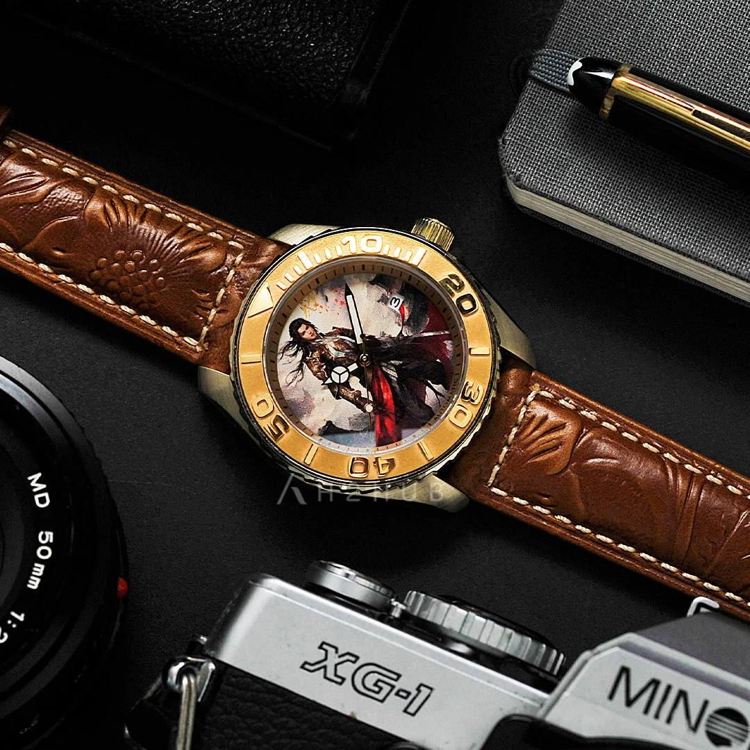 Aries Gold San-que G 8040 SAN-QUE 43 mm kol saati