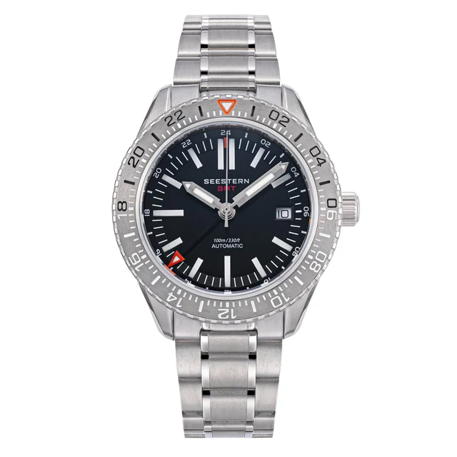 Sugess Seestern S474 GMT Black Dial seestern-s474-gmt-black-dial kol saati