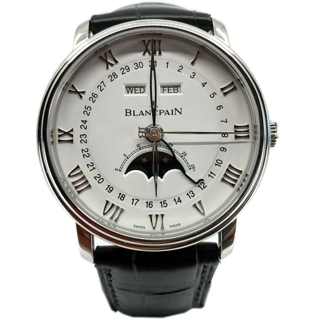 Blancpain Villeret Quantieme Complet 6654 1127 55B 210000012930 kol saati