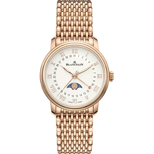 Blancpain Villeret Quantième Phases de Lune 6126 3642 MMB 33.2 mm kol saati