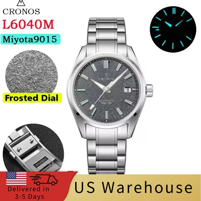Cronos Watch Store Warehouse★★Cronos Men Watch 39mm Automatic Watches L6040M 克诺时-L6040M-Mi