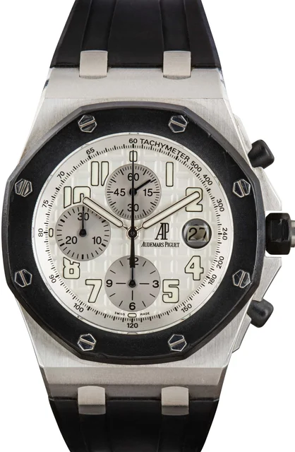 Audemars Piguet Royal Oak Offshore Chronograph Silver Dial 25940SK.OO.D002CA.02.A kol saat