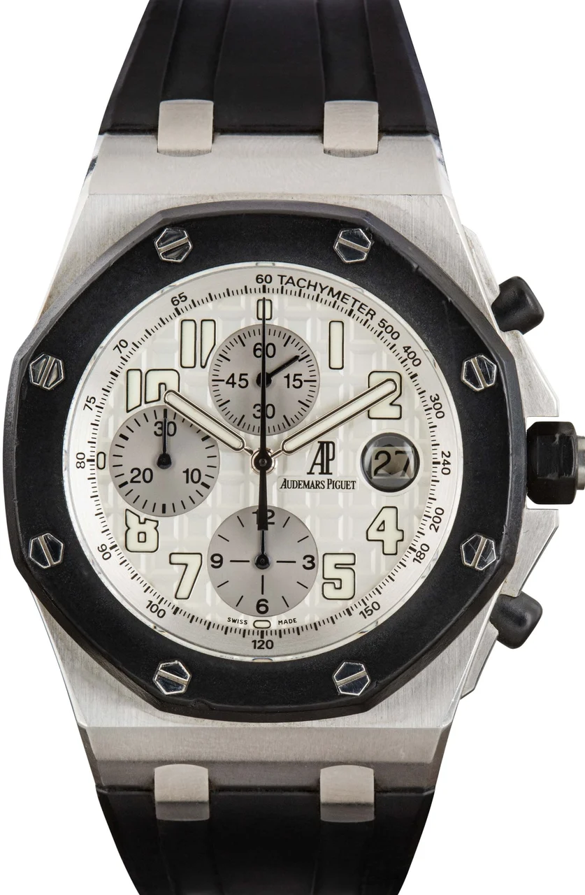 Audemars Piguet Royal Oak Offshore Chronograph Silver Dial 25940SK.OO.D002CA.02.A 42 mm kol saati