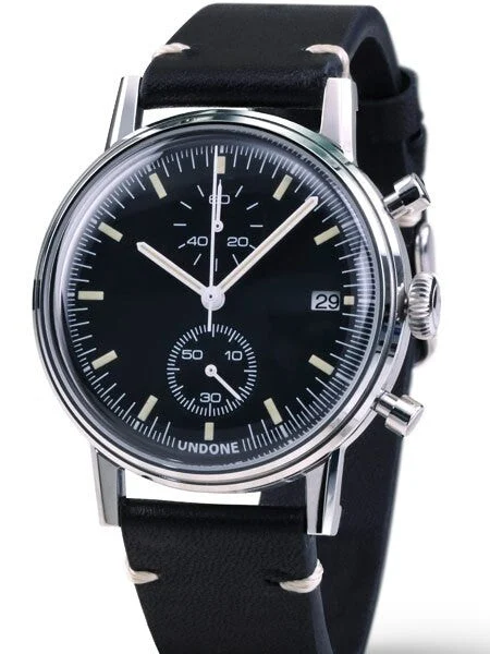 UNDONE Scratch and Dent - Speedy Two-Eye, MechaQuartz Chronograph with 60-Minute Stopwatch #Speedy SND659 40 mm kol saati