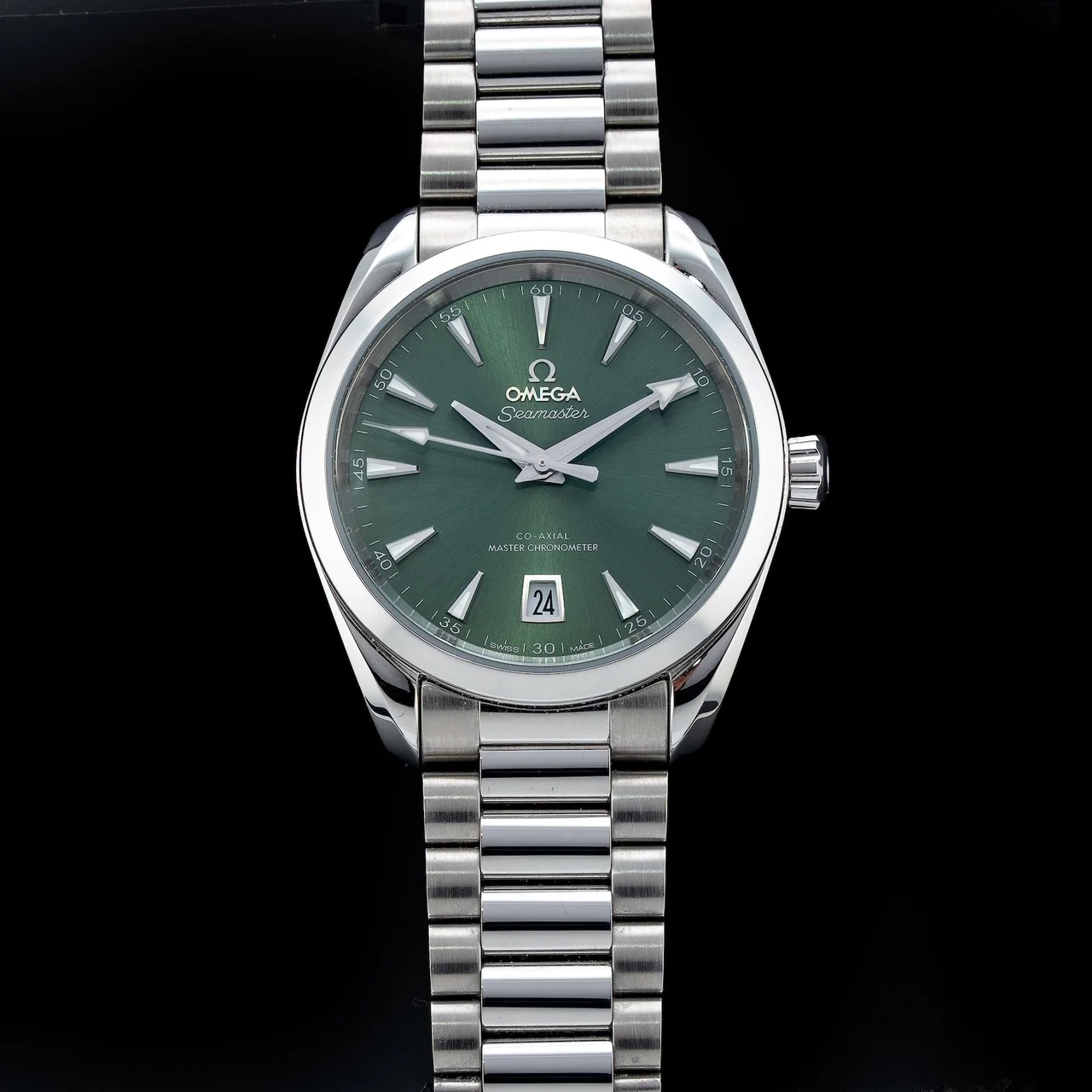 OMEGA Aqua Terra Shades 150M Coaxial Master Chronometer 220.10.38.20.10.002 210009N36329 38 mm kol saati