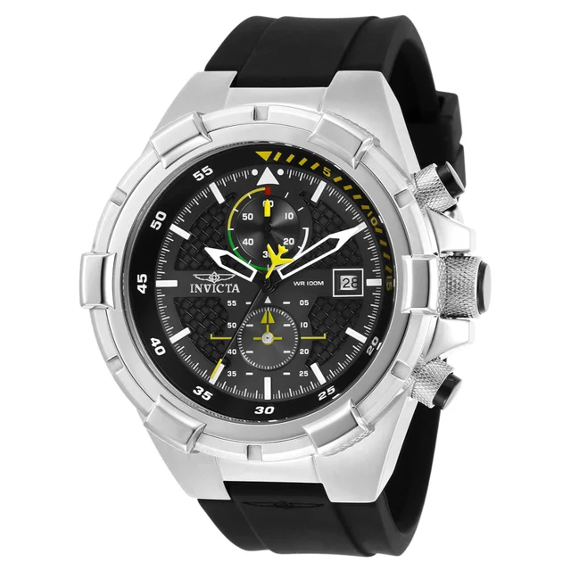 Invicta Aviator Jetframe Watch - 50.5mm, Black (28102) kol saati