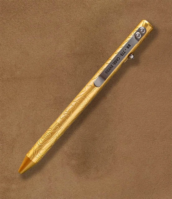 CountyComm Brass MaxMadCo Bolt Action Pen - GEN 2 X547 kol saati