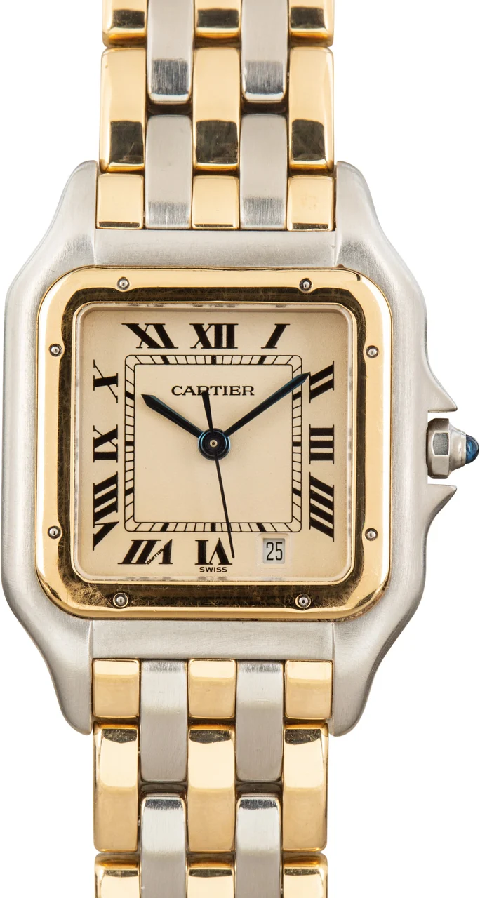 Cartier Panthere Ref 83083244 Steel & Gold kol saati