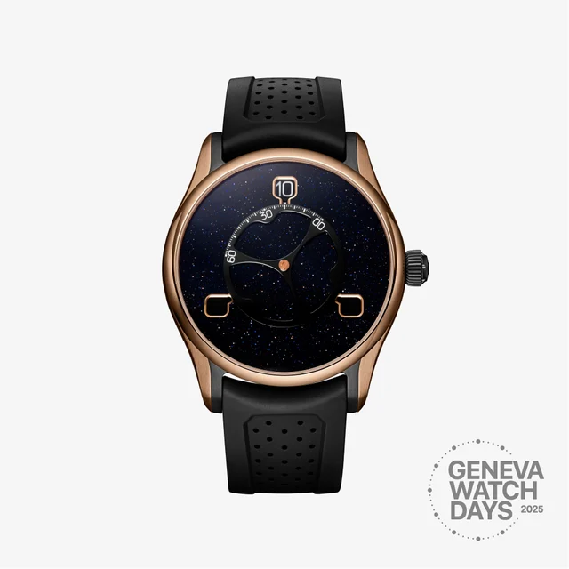 H. Moser & Cie. - Pioneer Flying Hours Aventurine kol saati