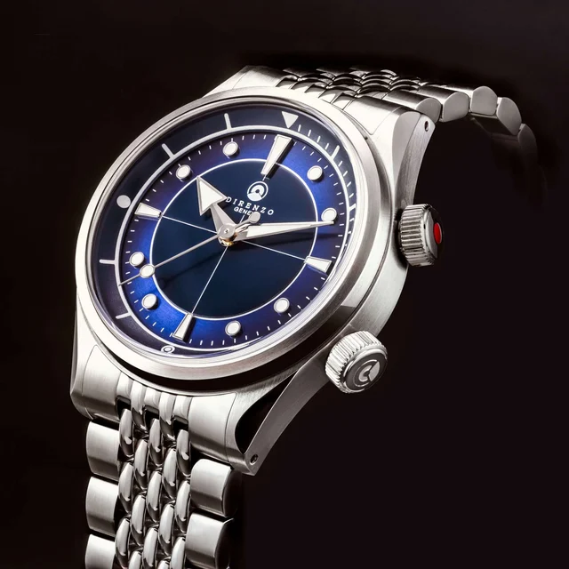 Direnzo DRZ 05 Solaris blue no date kol saati