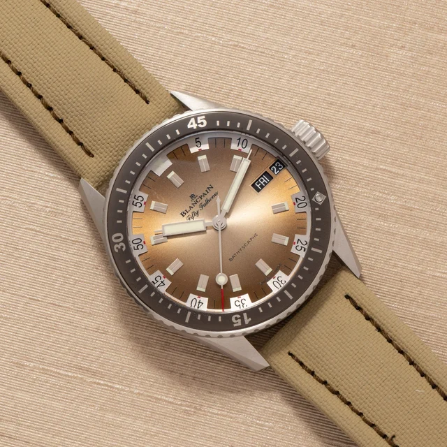 Blancpain Fifty Fathoms Bathyscaphe 40991212 kol saati