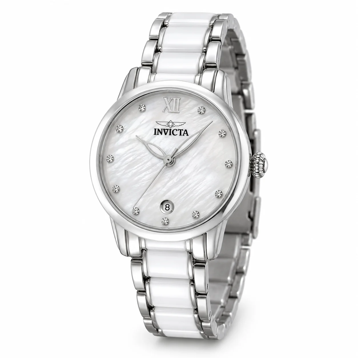 Invicta Celestial Watch - 34.7mm, Silver (70341) 34.7 mm kol saati