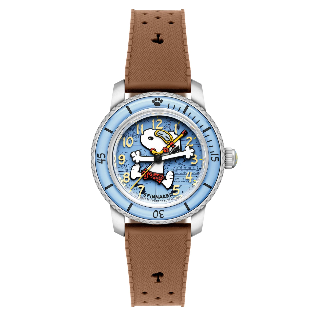 Fleuss 40 Automatic Breezy Cocoa SP-5186-03 kol saati