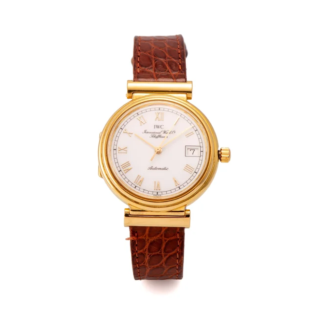 Wc Vinci, White Dial, 18KT Yellow Gold 1850 kol saati