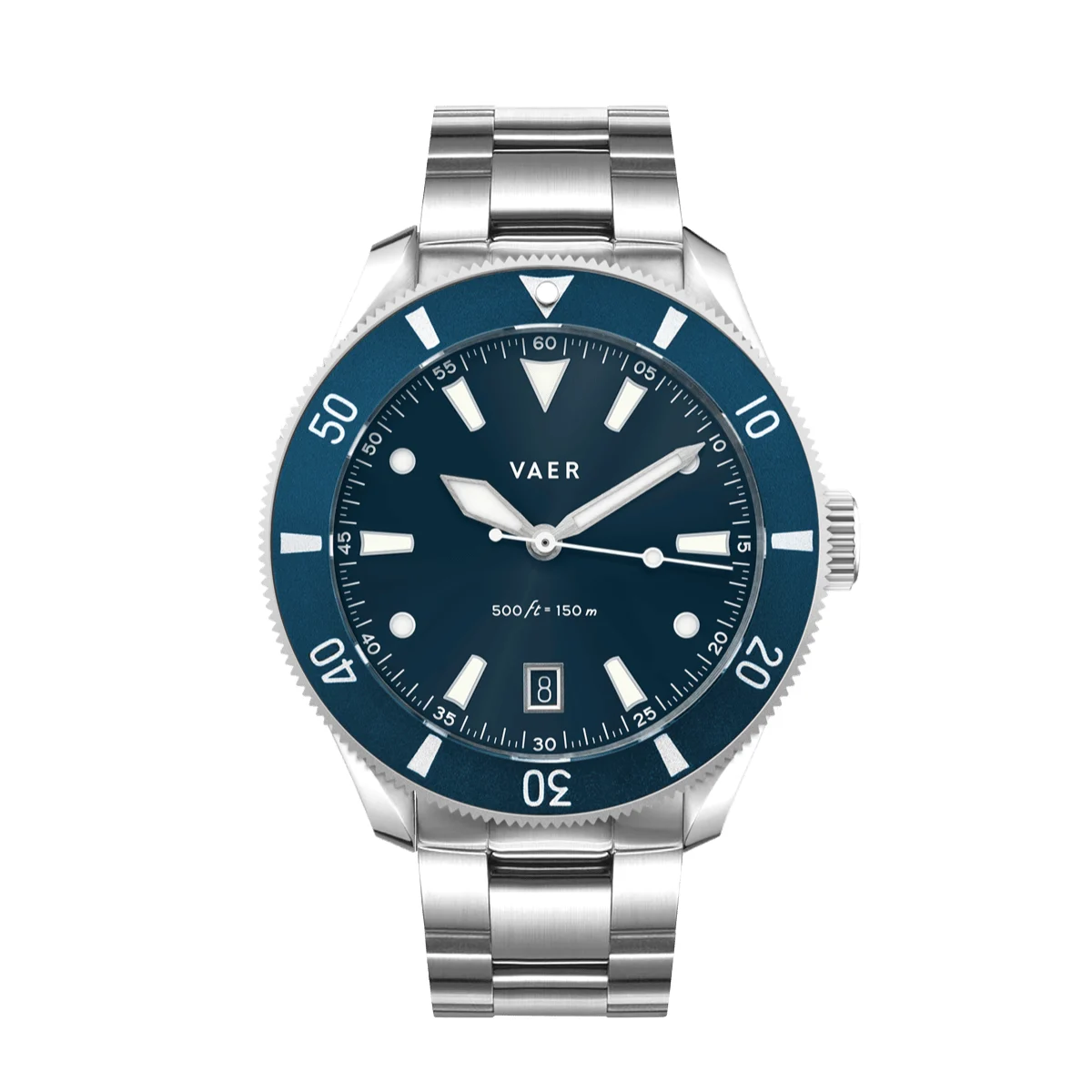 Vaer DS2-MN42-SIL20BLK-NY20KHA 42 mm kol saati