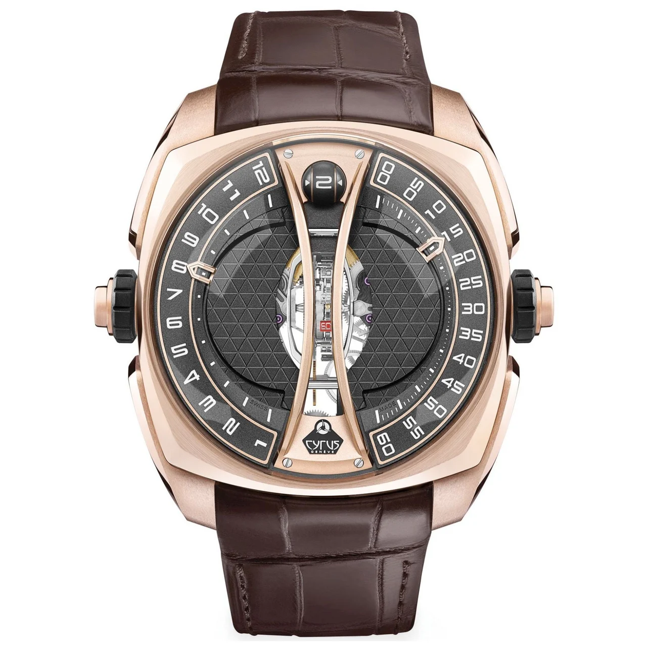 Cyrus Klepcys Vertical Tourbillon 539.505.GG.A kol saati