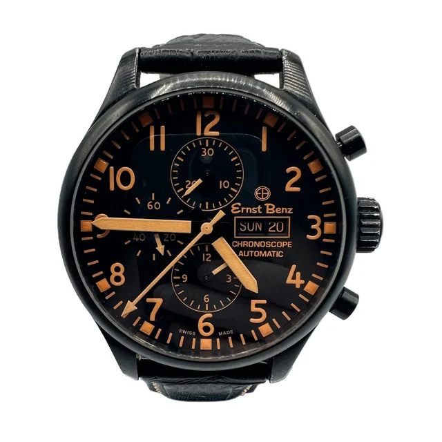 Ernst Benz Chronoscope PVD GC10176N CSNCZ370 kol saati