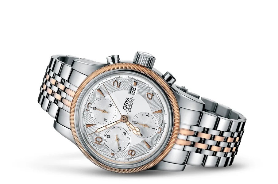 Oris Big Crown Chronograph 01 674 7567 4361-07 8 21 63 42 mm kol saati