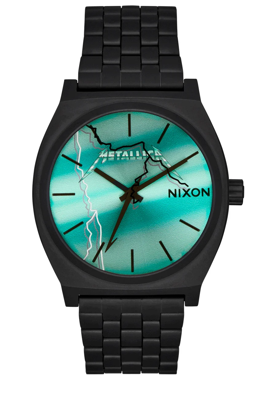 Nixon US Metallica Time Teller - Black / Black / Ride the Lightning A1423-5313-00 kol saati