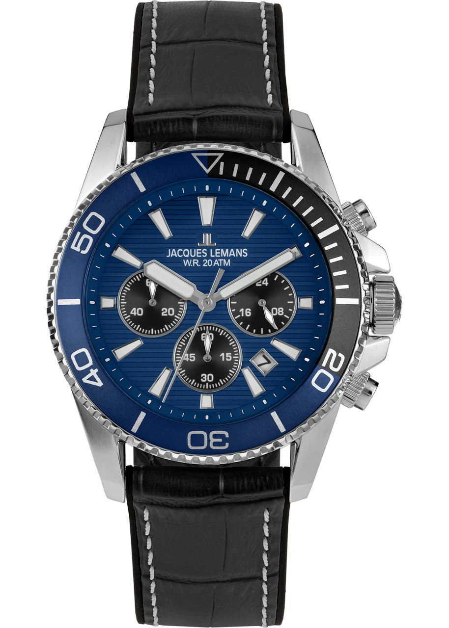 Jacques Lemans Liverpool Diver 1-2206B 44 mm kol saati