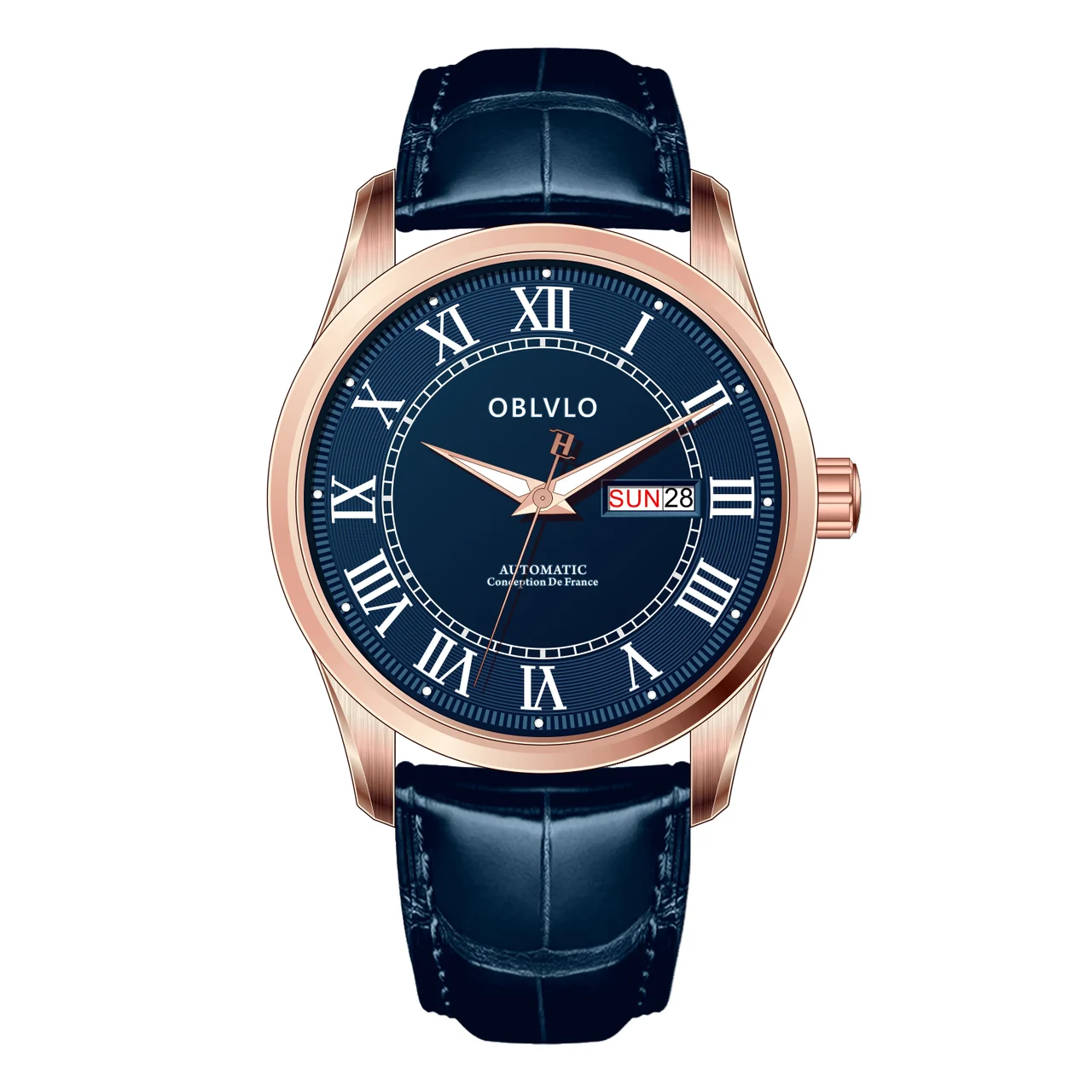 OBLVLO Series GC-SIM-PLL-1 41 mm kol saati
