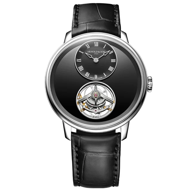 Arnold & Son Ultrathin Tourbillon Platinum Onyx 1UTBX.Z03A.C1375C kol saati