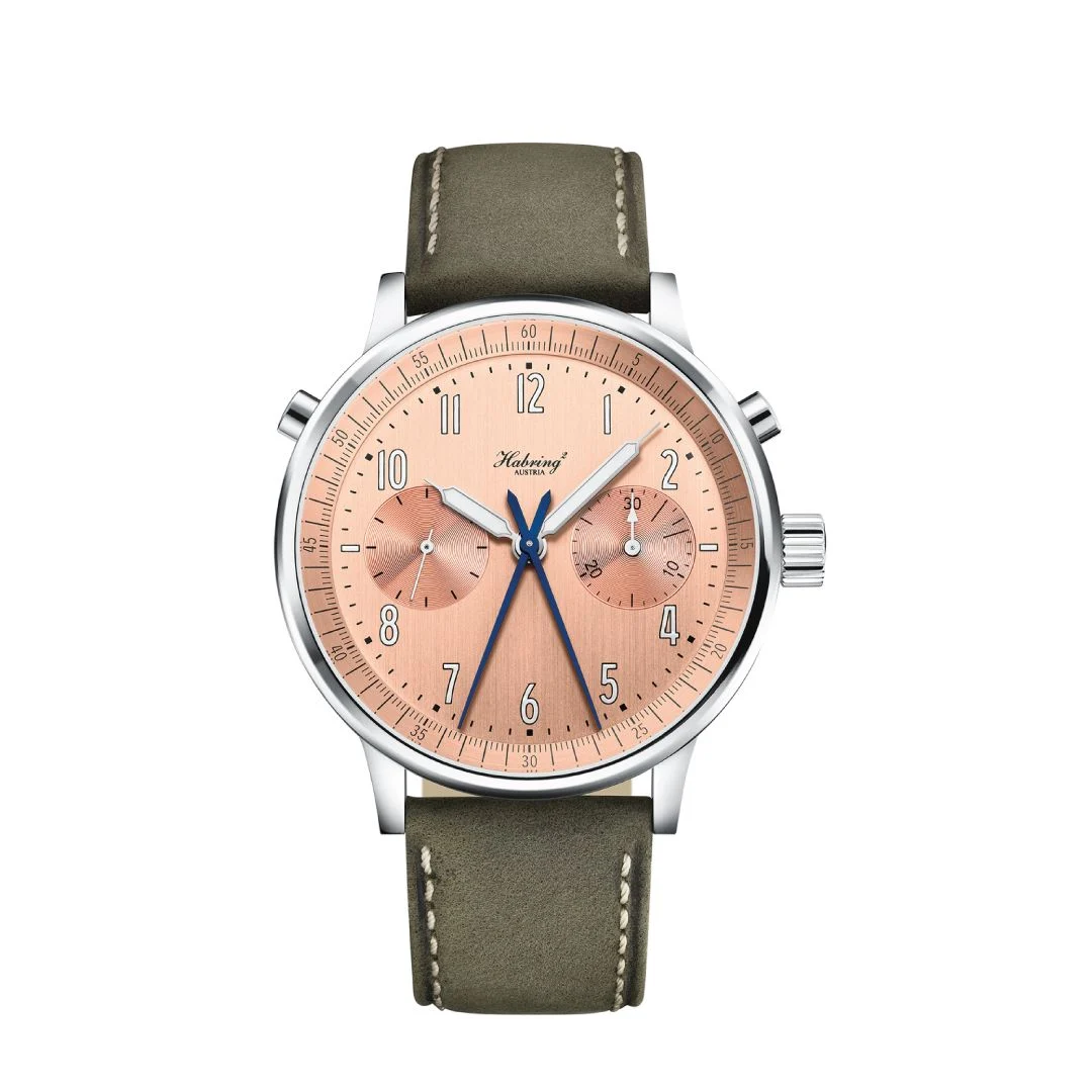 Habring² #HA-04-ZDOPF38-SALMON 30 mm kol saati
