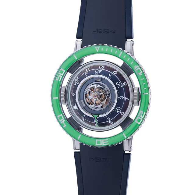 Mb&f REF. 007-0100-03-000, HOROLOGICAL MACHINE N7 "AQUAPOD" HM7, TOURBILLON, LIMITED TO 50