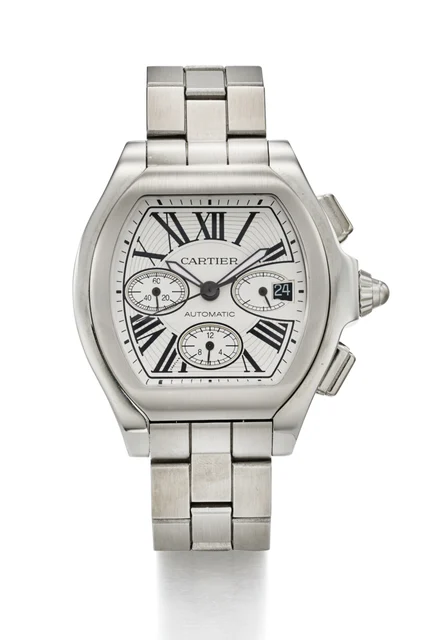 Cartier CARTIER REF. 2618 ROADSTER CHRONOGRAPH STEEL kol saati
