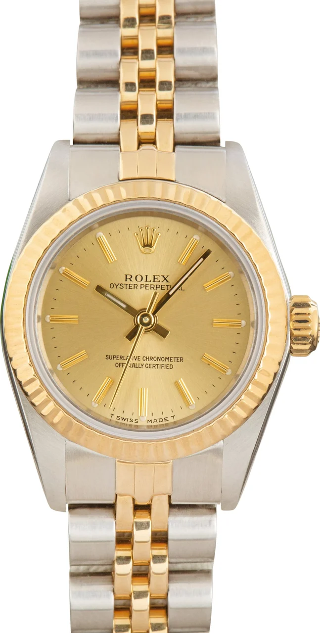 Rolex Authentic Datejust 69173 Diamond Dial 67193 26 mm kol saati