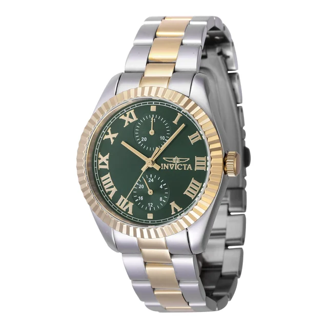 Invicta Specialty Belmont Watch - 36mm. Gold, Steel (47441) kol saati