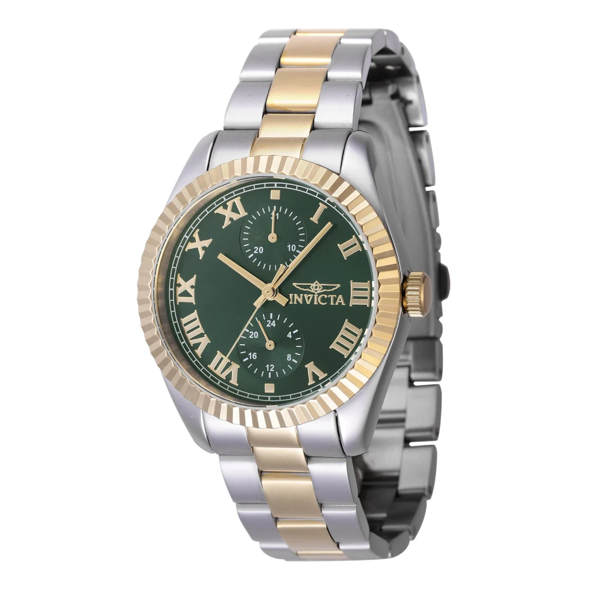 Invicta Specialty Belmont Watch - 36mm. Gold, Steel (47441) 36 mm kol saati
