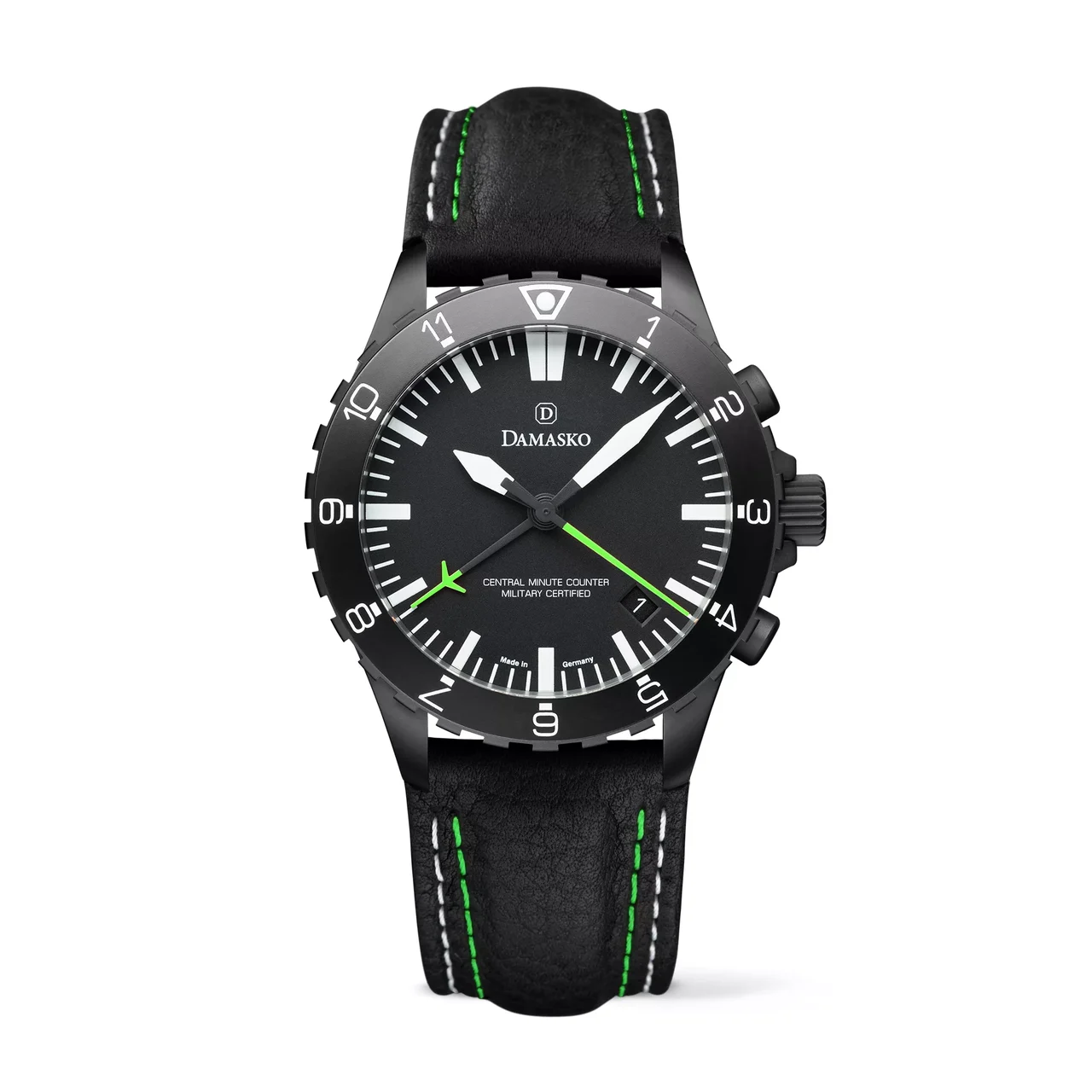 Damasko DC82-2-BLACK-GREEN DAMASKO-DC82-2-BLACK-GREEN 42 mm kol saati