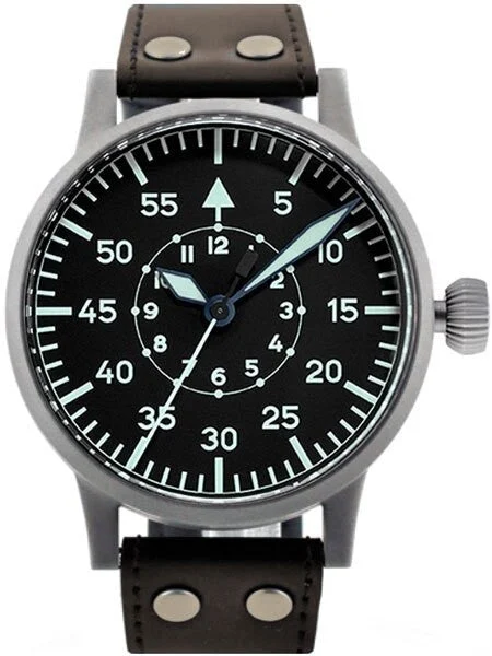 Laco Replica Type B Dial Swiss Mechanical Pilot Watch with Sapphire Crystal #861930 kol sa