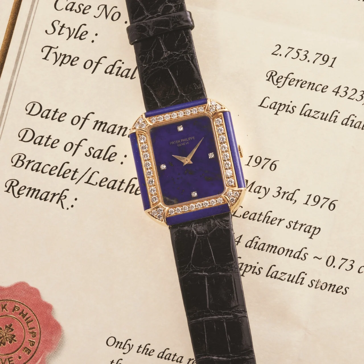 Patek Philippe 4323 kol saati