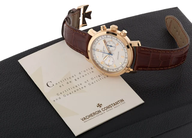 Vacheron Constantin VACHERON CONSTANTIN, REF. 47120, MALTE CHRONOGRAPH, PINK GOLD kol saat