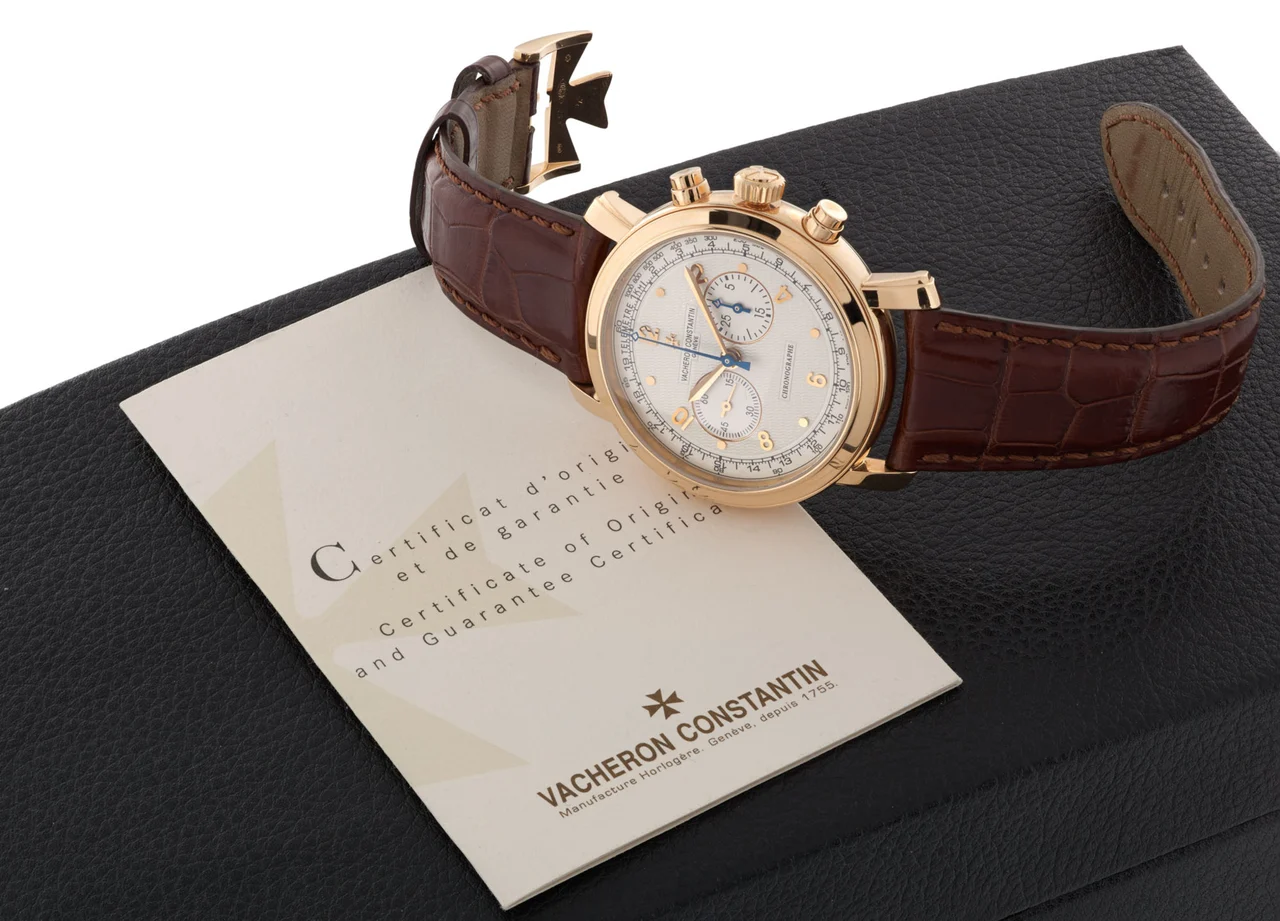 Vacheron Constantin VACHERON CONSTANTIN, REF. 47120, MALTE CHRONOGRAPH, PINK GOLD kol saati