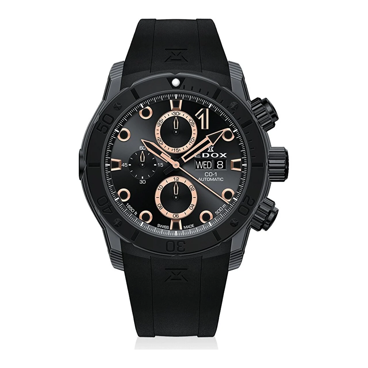 EDOX 01125-CCN-NR 45 mm kol saati