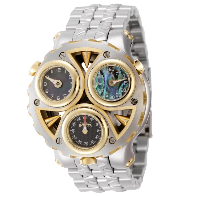 Invicta Cerberus Watch w/ Abalone Dial - 47mm, Steel (44593) kol saati