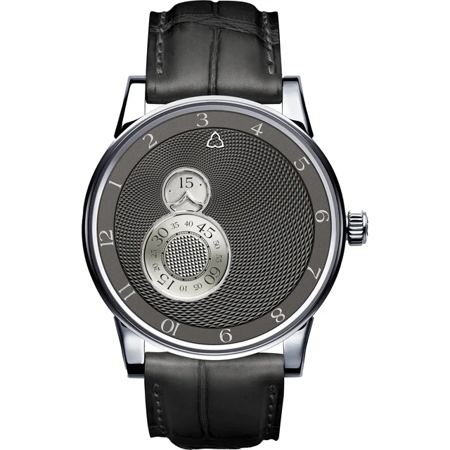 Trilobe Nuit Fantastique Guilloche Brume 38.5mm NF06GB kol saati