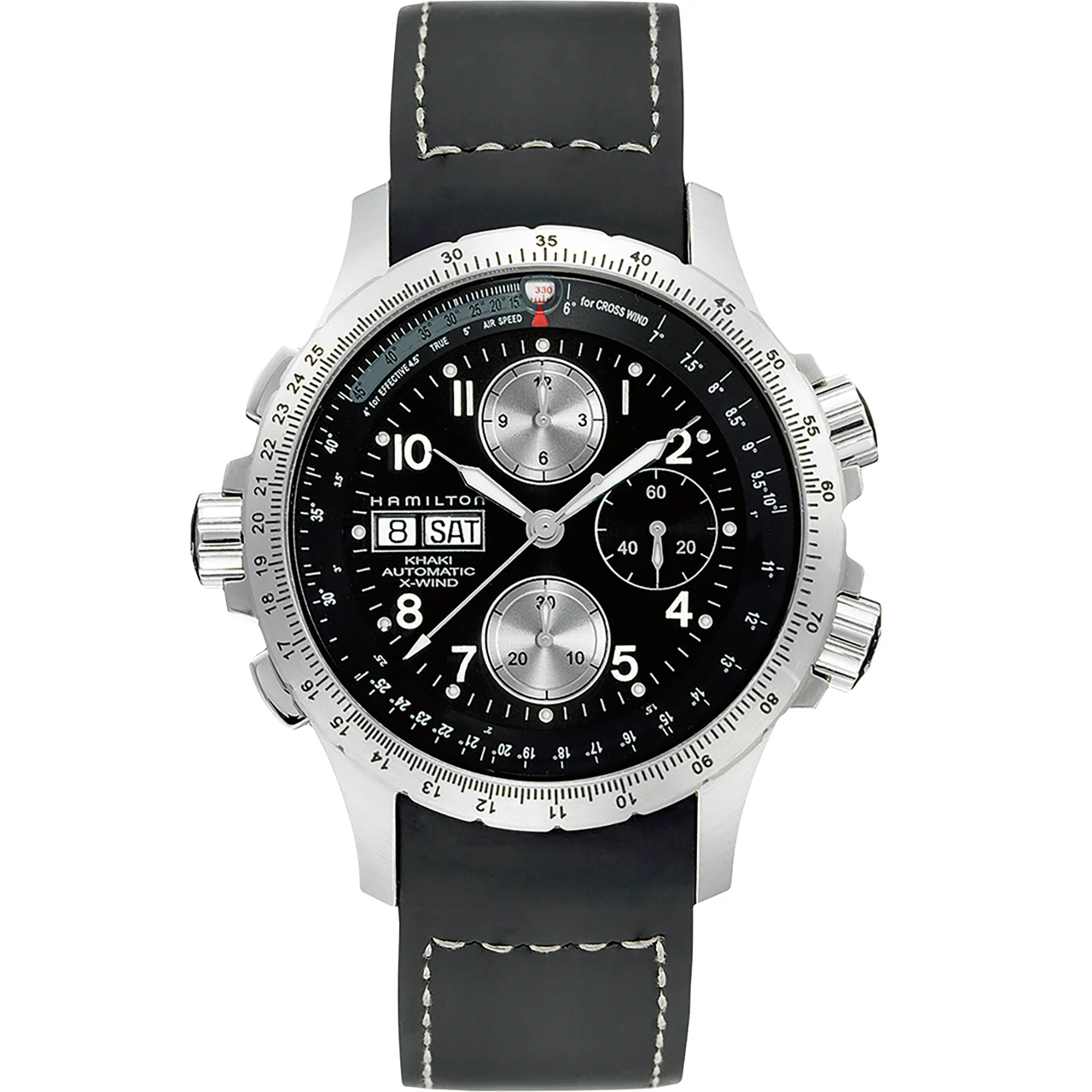 Hamilton Khaki Aviation X-Wind Auto Chrono H77616333 44 mm kol saati