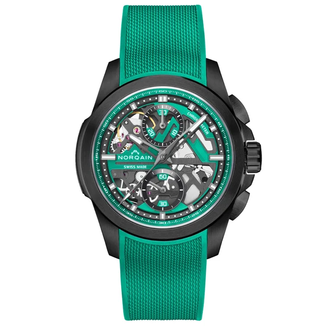 Norqain Independence Skeleton Chrono Limited Edition 42mm N3200.40T02.J01.R02 kol saati