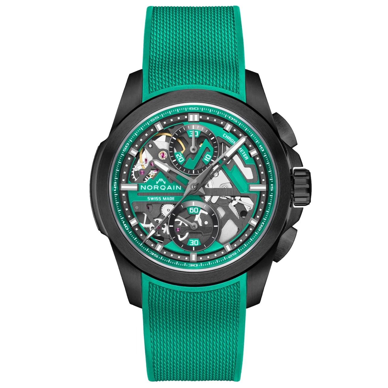 Norqain Independence Skeleton Chrono Limited Edition 42mm N3200.40T02.J01.R02 42 mm kol saati