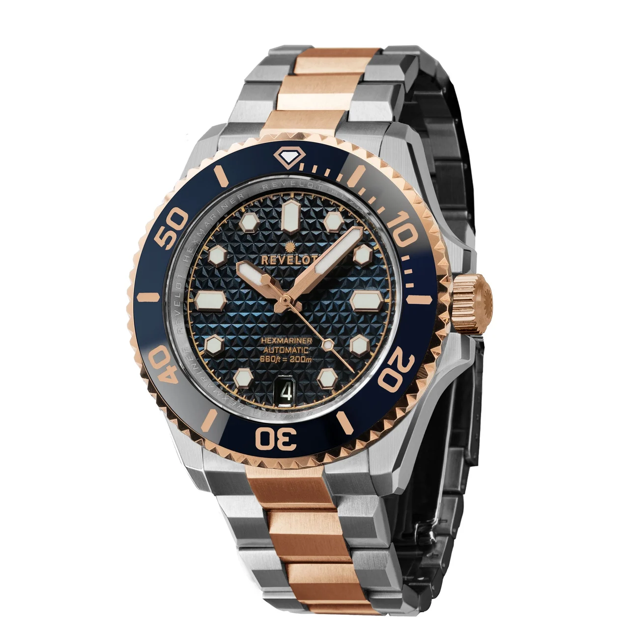REVELOT Hexmariner R12-16D3B1B1_S20-1B3BB3 39 mm kol saati