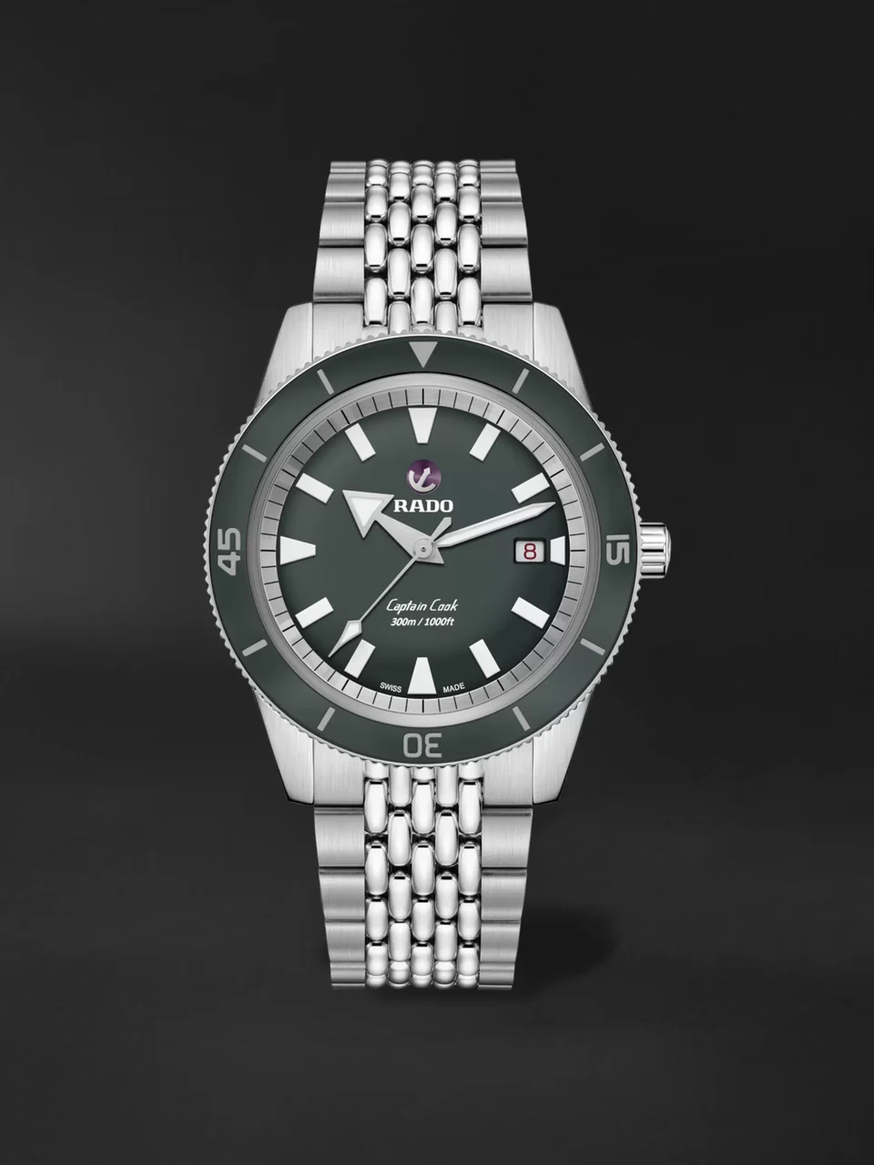 Rado Captain Cook Automatic R32105103 42 mm kol saati